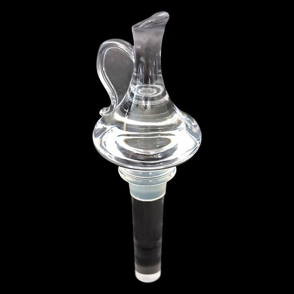 MIKASA Porto Crystal Bottle Stopper Cork Plug Wine Jug Shaped Classic Elegant - Picture 4 of 9